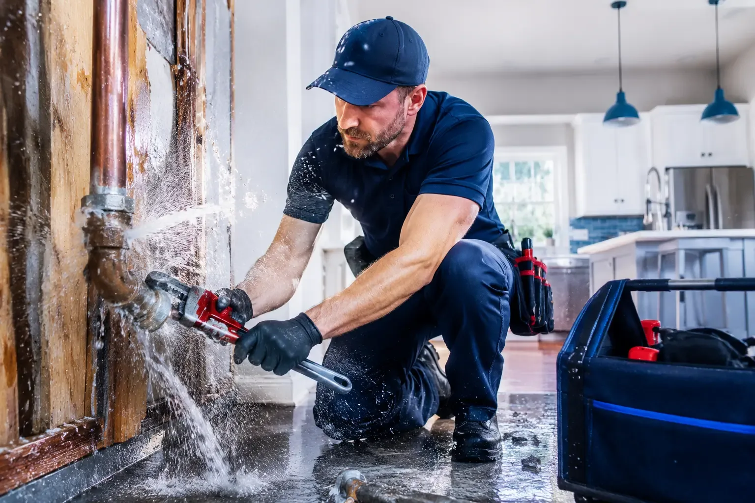 Emergency pipe repair in Louisiana